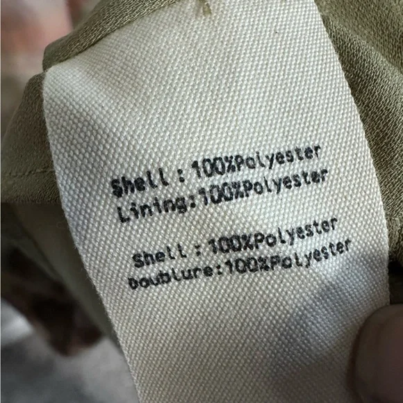 L'AGENCE Brown and Cream Maxi Dress Elegant Lined Abstract Print SP - Picture 14 of 16